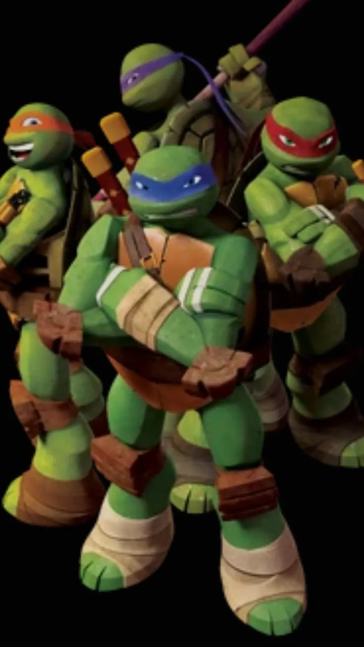 ai character: TMNT 2012 au yours background