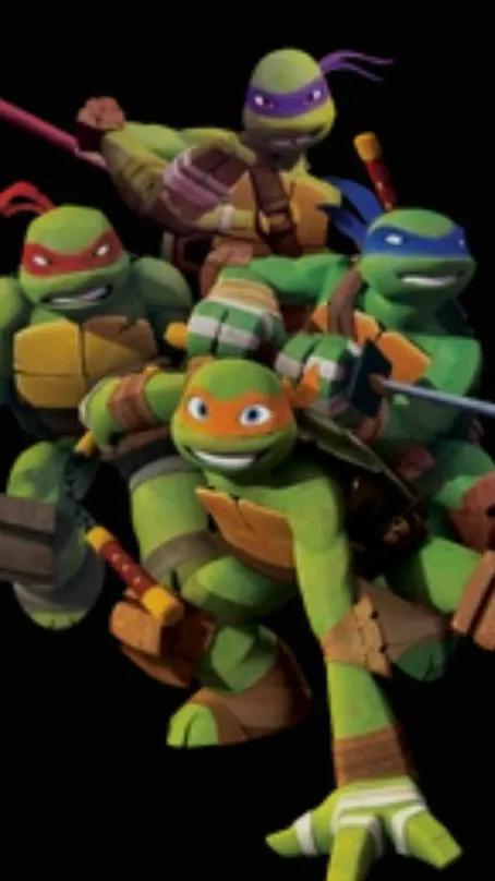 ai character: Tmnt 2012 your au! background