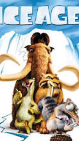 ai character: ICE AGE AU background