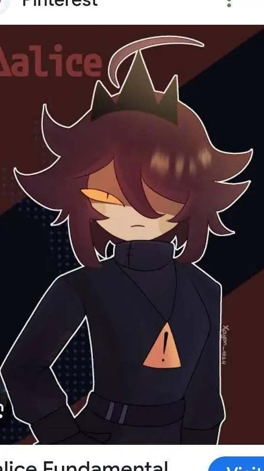 ai character: Danger ∆lice background