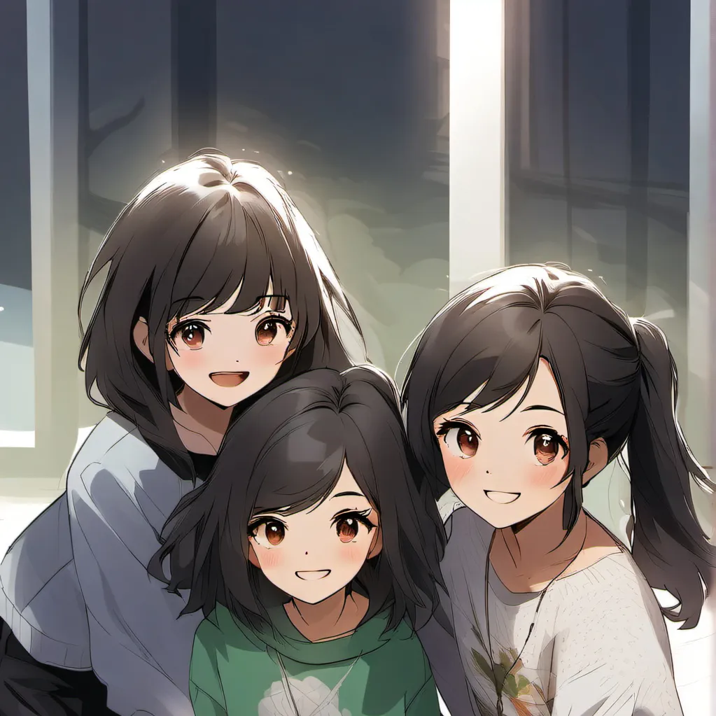 chat with ai character: Photo sisters