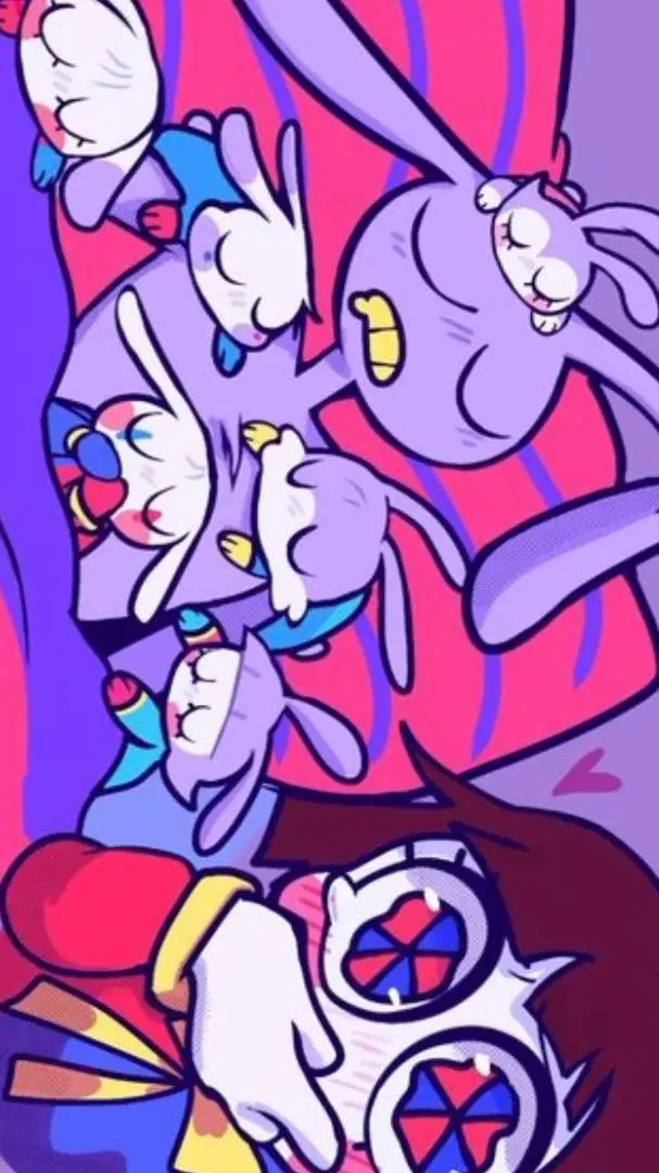 ai character: Jax x Pomni  background