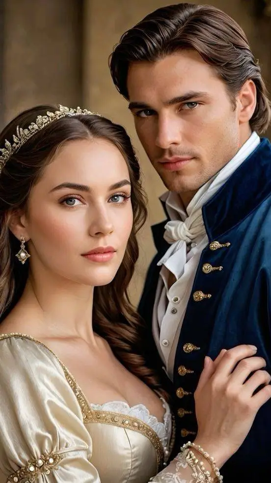 ai character: A royal night background