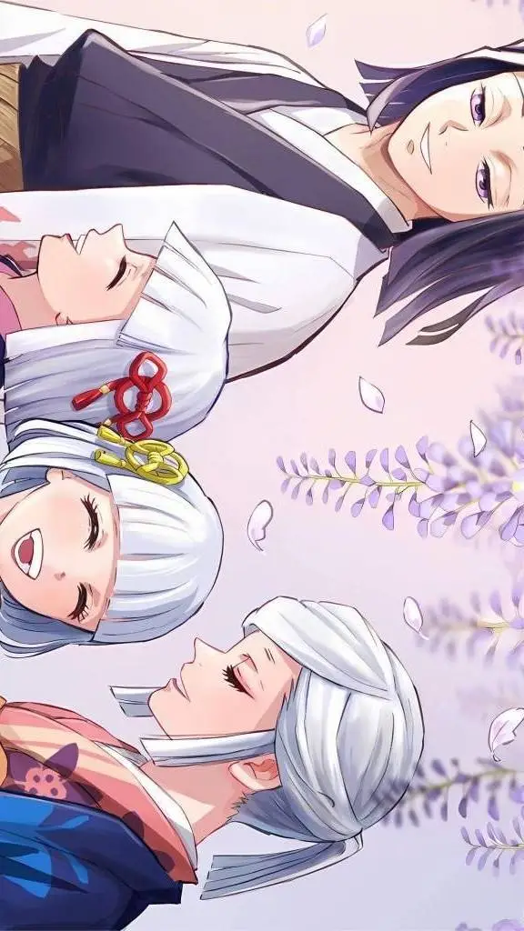 ai character: kny new hashira  background