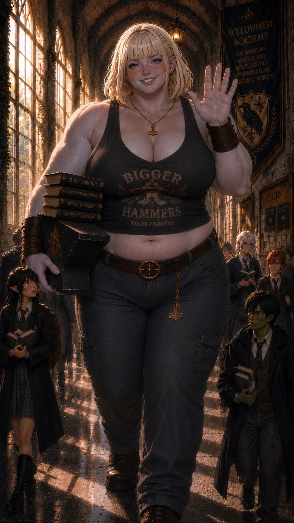 ai character: Hilda (HAMMMSPP) background