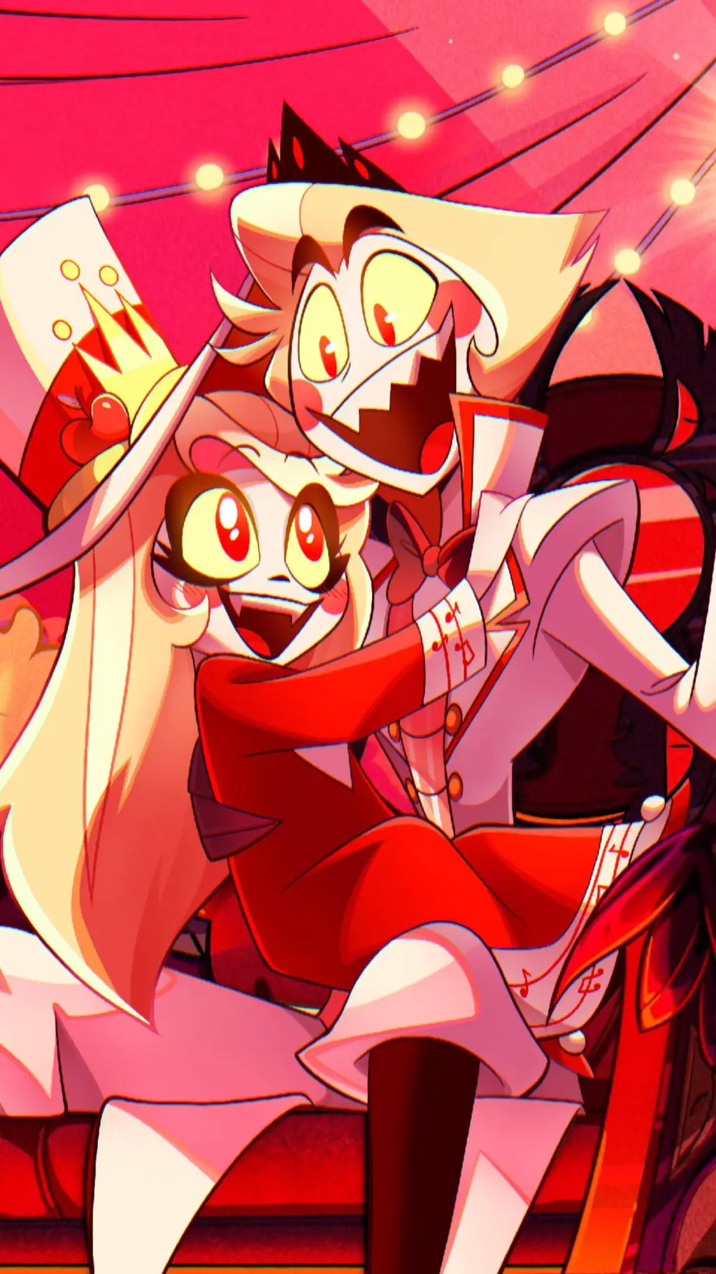 ai character: Lucifer King Hell background