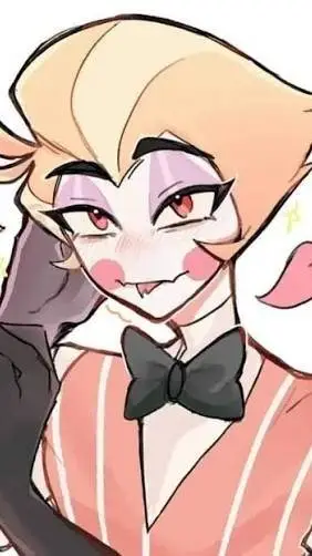 ai character: Lucifer so cute  background
