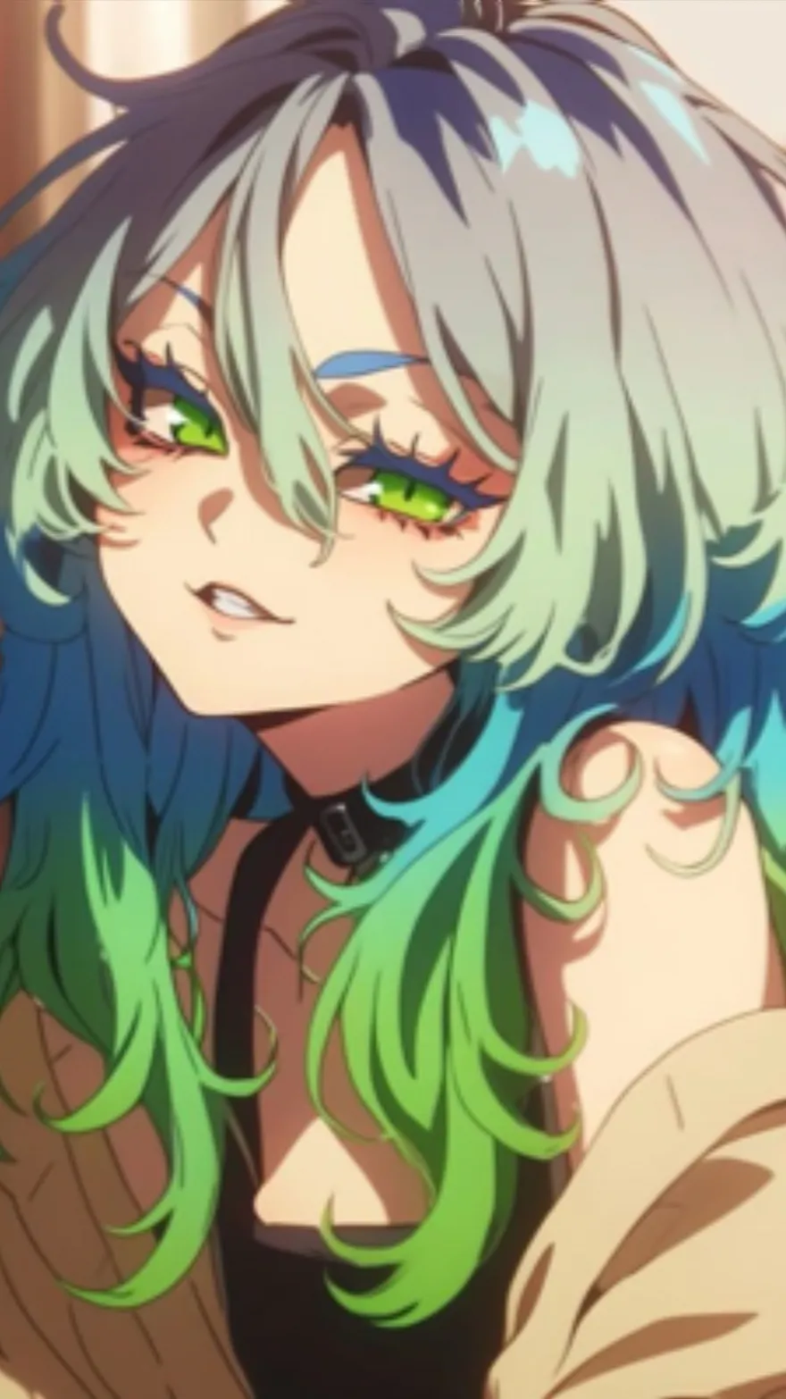 ai character: 💚 Mira 💚 background