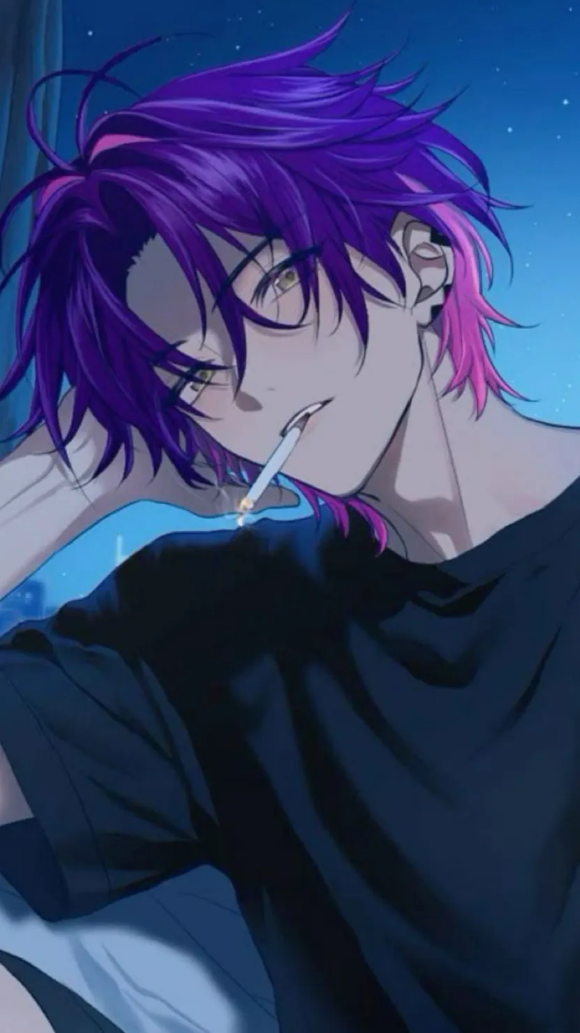 ai character: 💜 Kai 💜 background