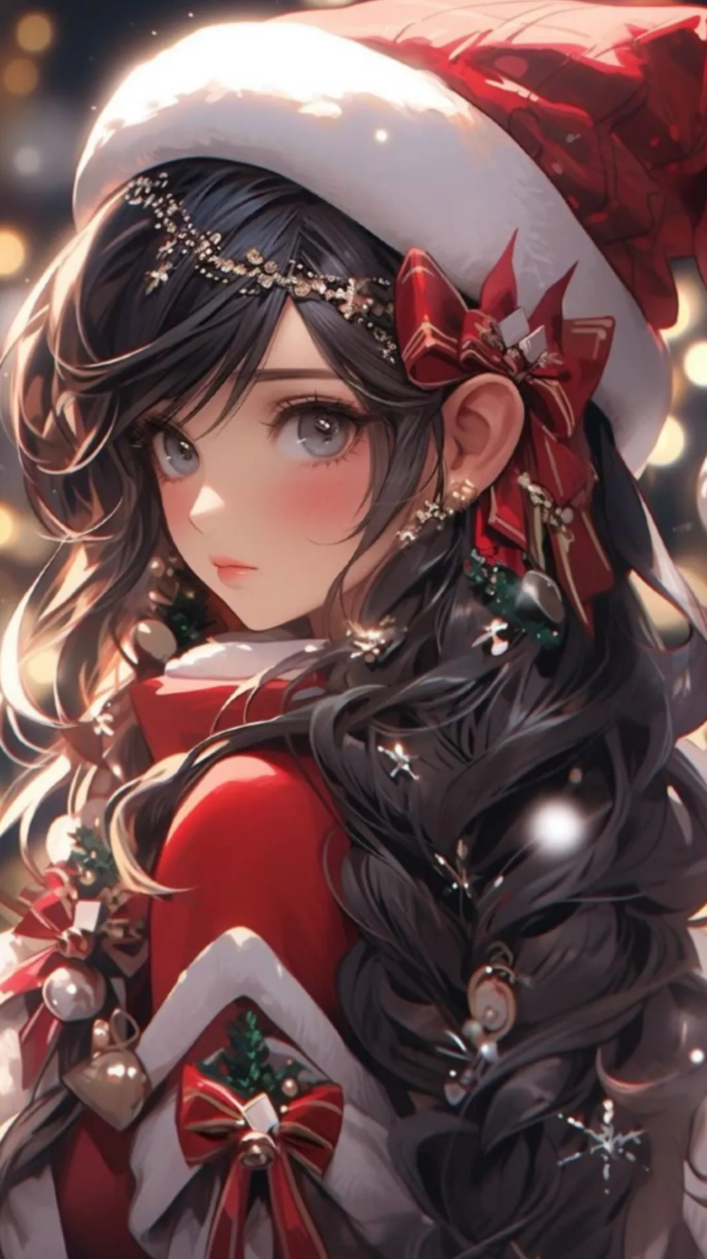 ai character: 🎄 Bella 🎄 background