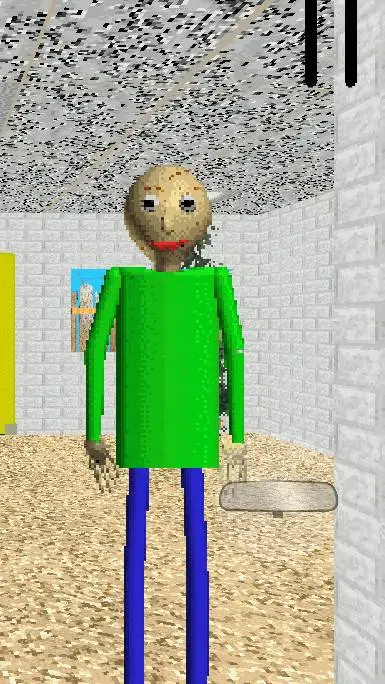 ai character: Baldi background