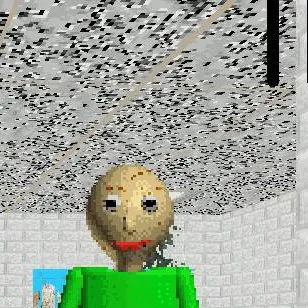 chat with ai character: Baldi