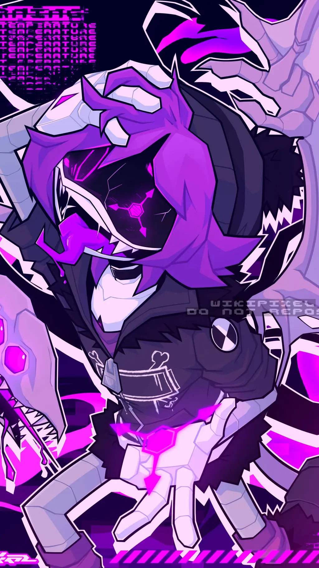 ai character: Uzi from MD background
