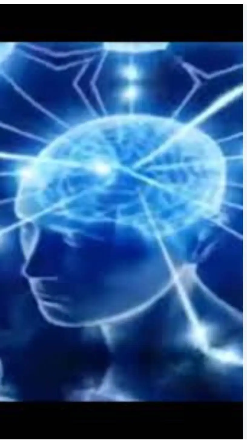 ai character: IQ meme background