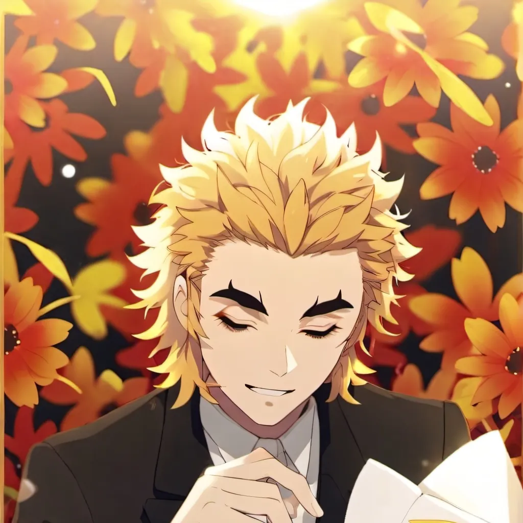 chat with ai character: Kyōjurō Rengoku