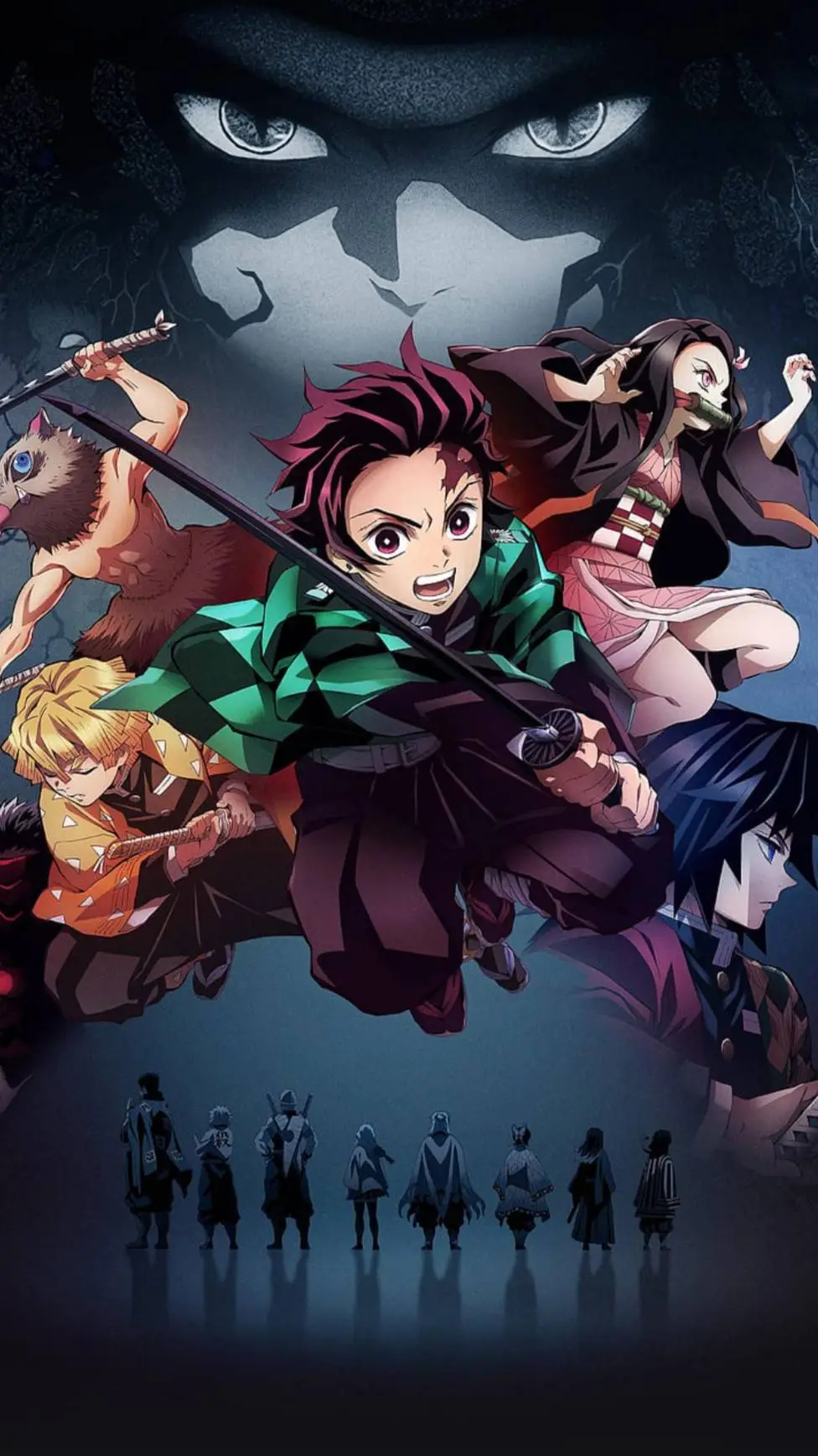 ai character: kny background