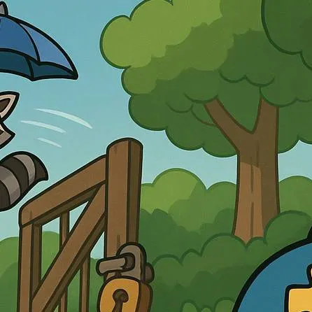chat with ai character: blue and friends