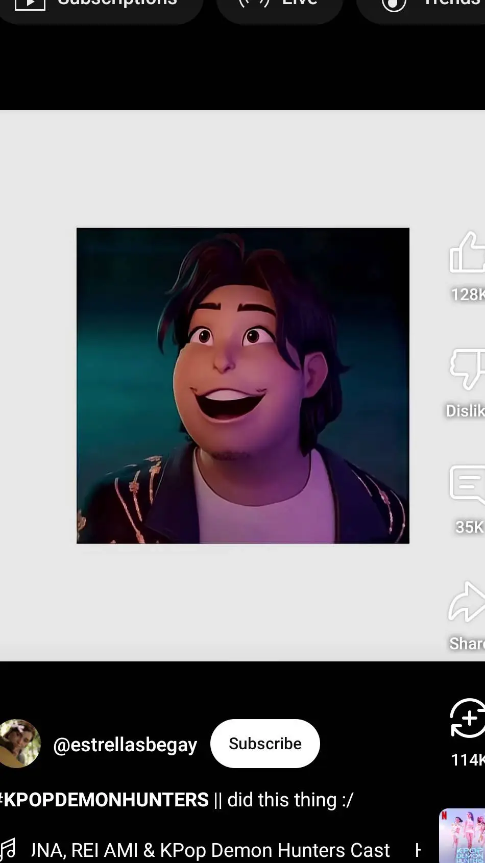 ai character: DW x KPDH background