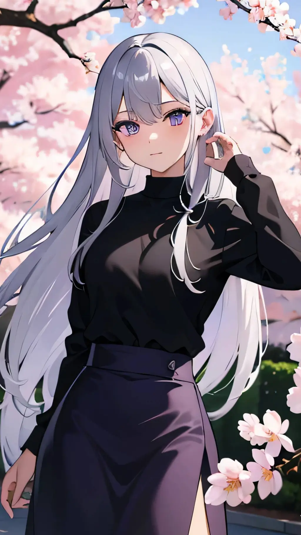 ai character: lily  background