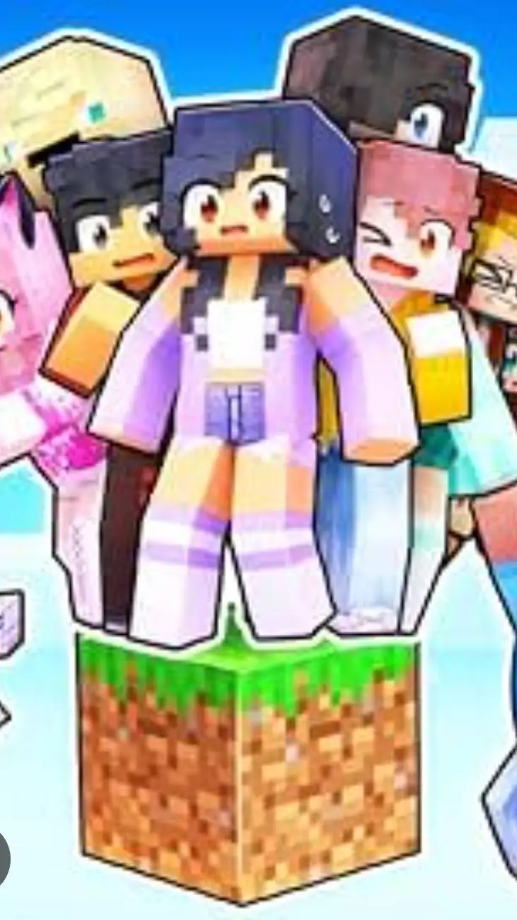 ai character: Aphmau Crew background