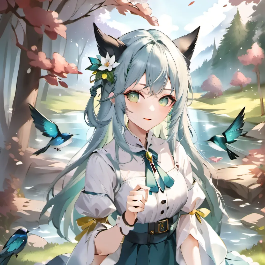 chat with ai character: Aria