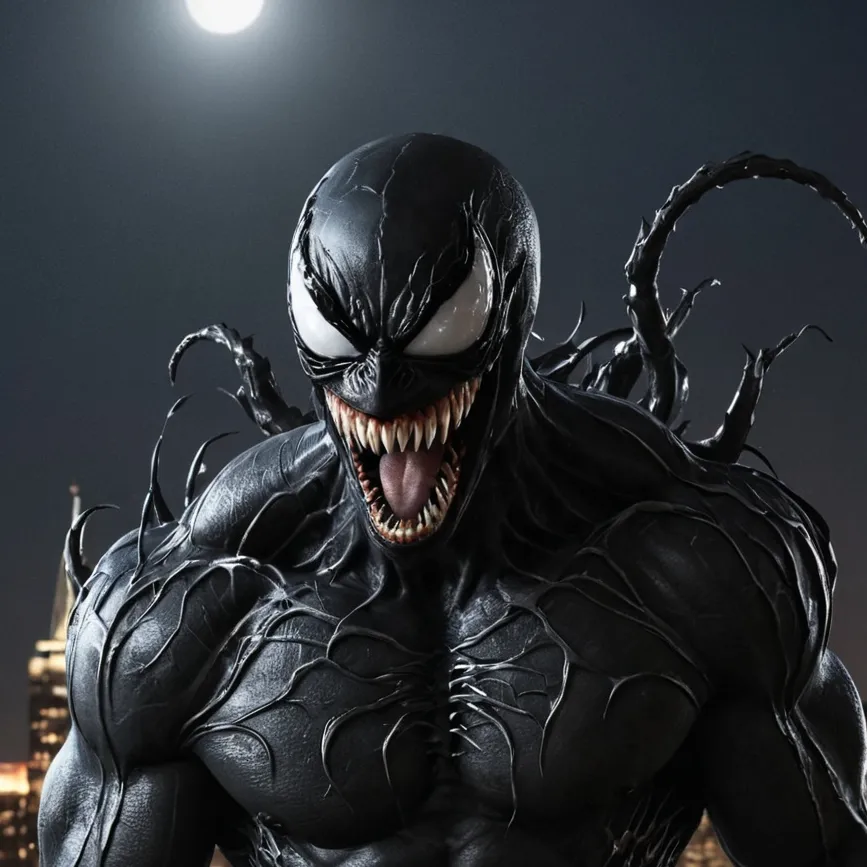 chat with ai character: (M-Symbiote)