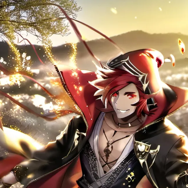 chat with ai character: alastor is choking