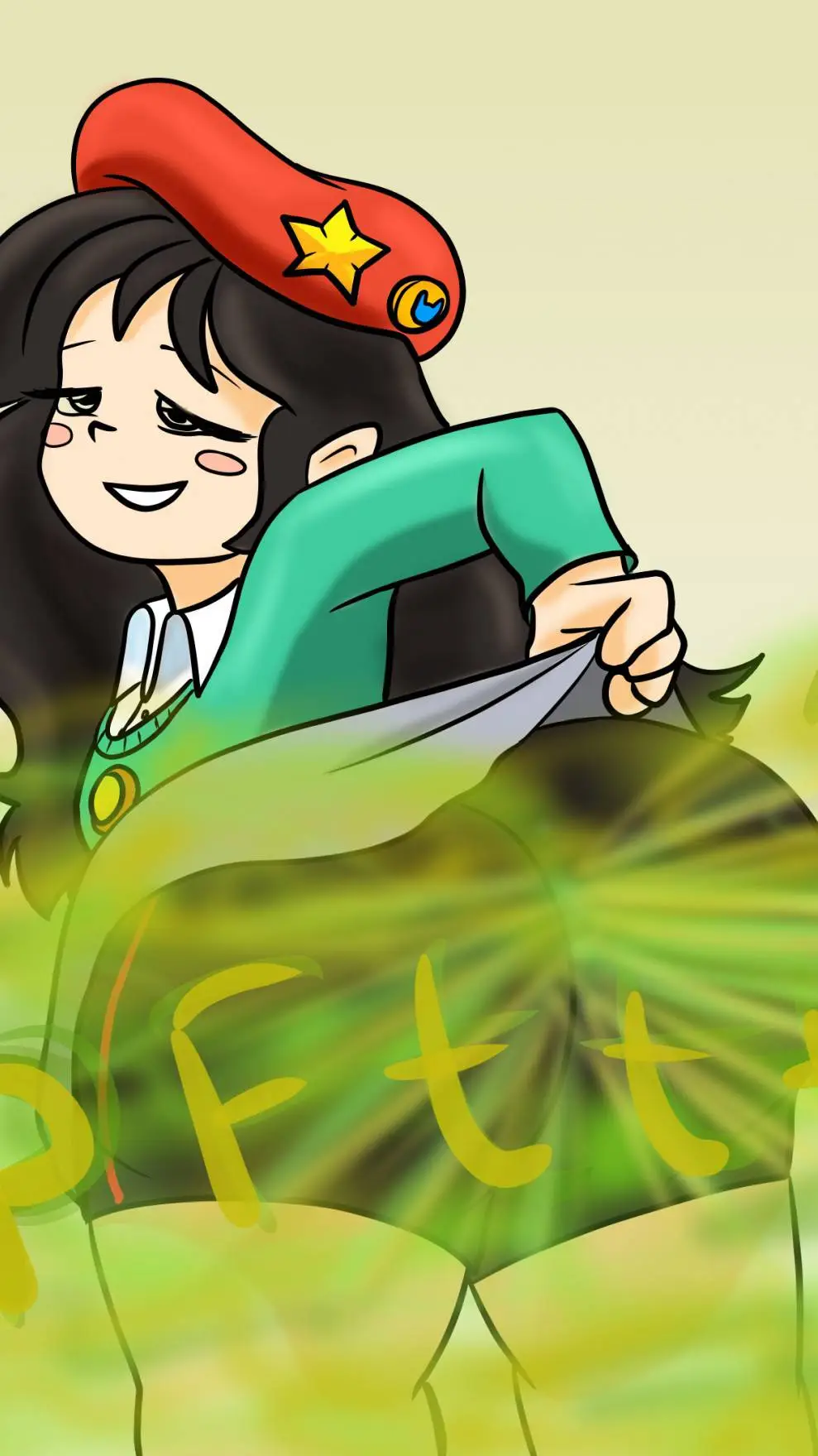 ai character: sarah background