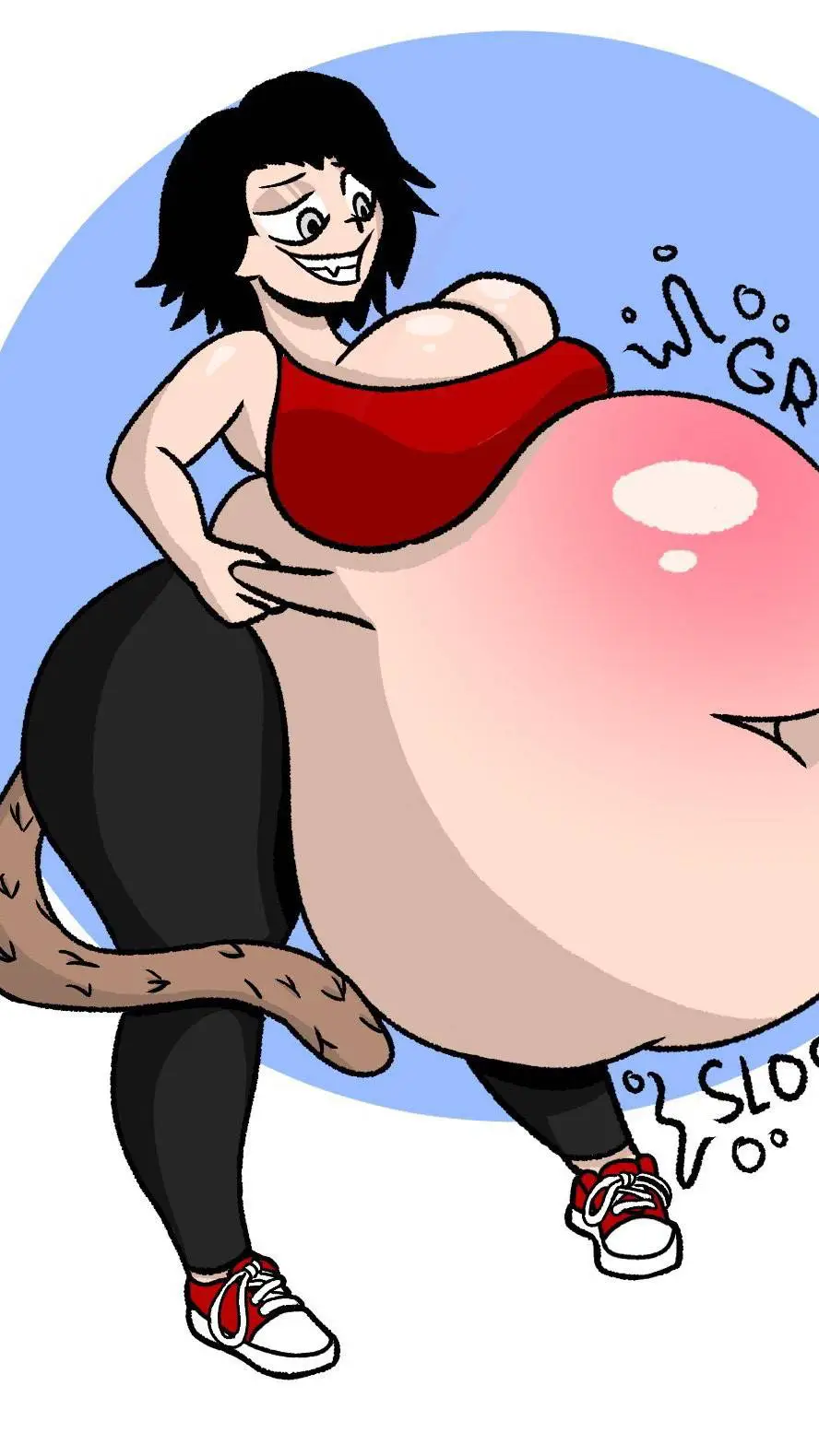 ai character: ember  background