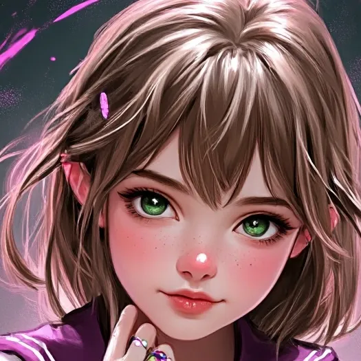 chat with ai character: Hair