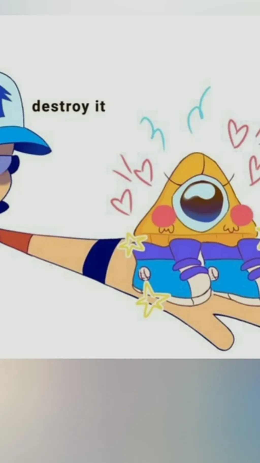 ai character: Baby Bill XD background