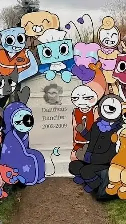 ai character: 🌈dandys world! ❤️ background