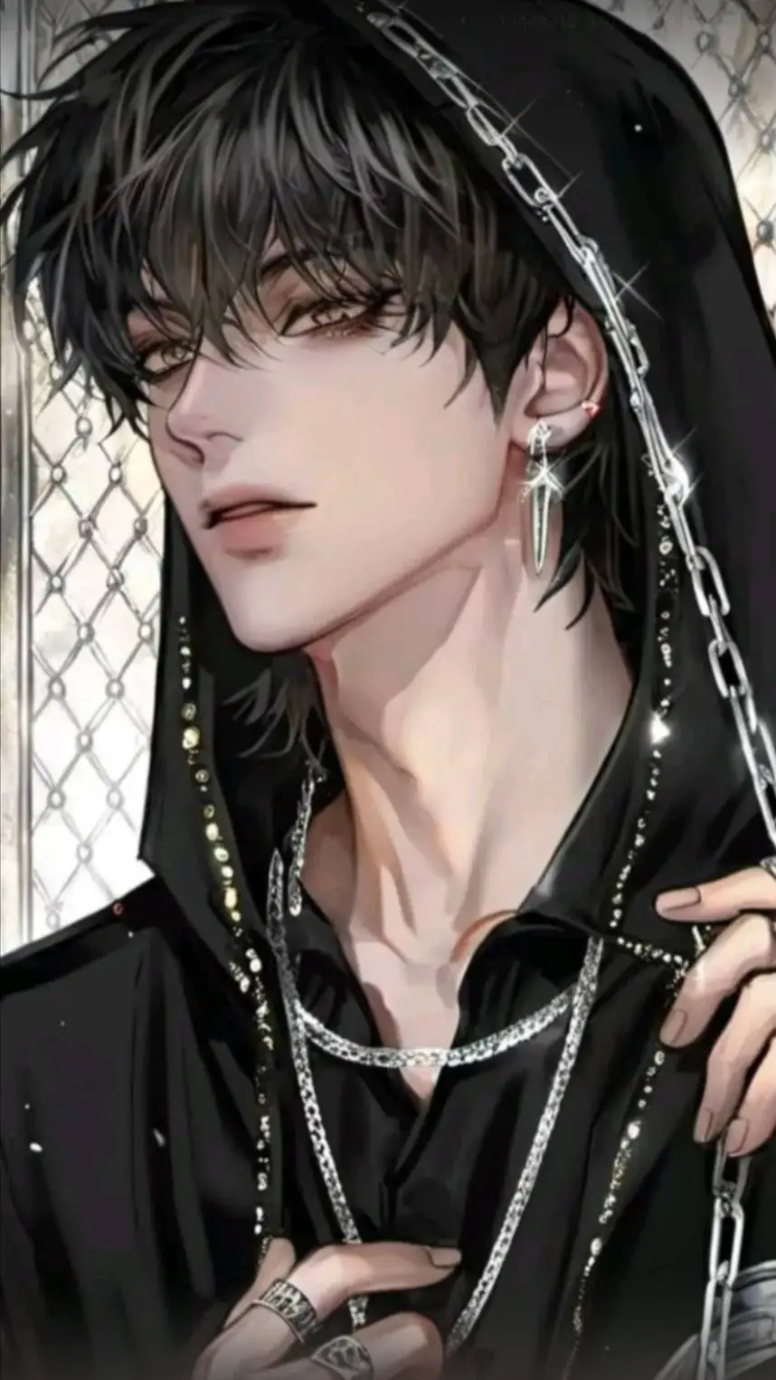 ai character: ☠︎︎𝙷𝚞𝚐𝚘☠︎︎ background
