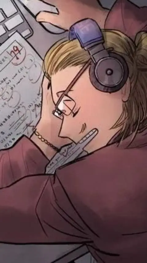 ai character: present mic background