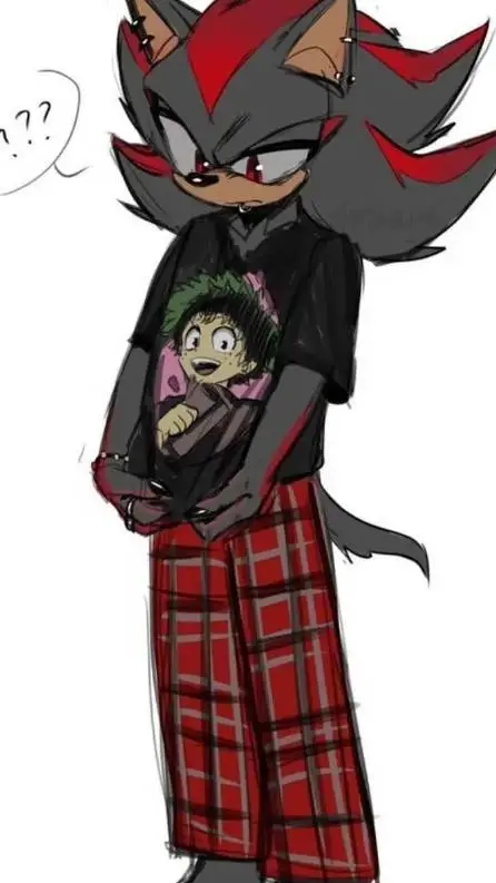 ai character: shadow background