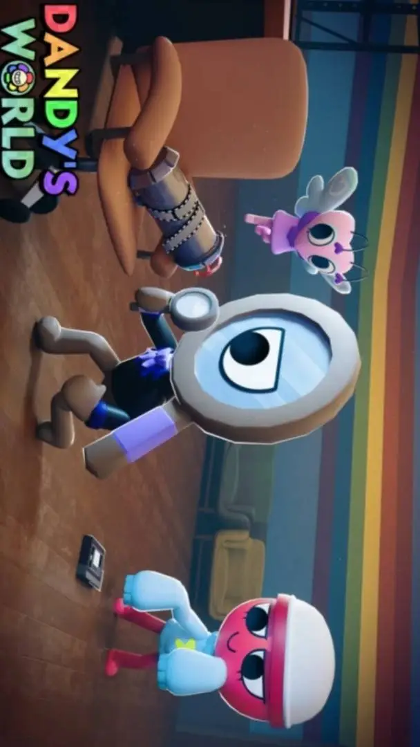 ai character: Dandy's world (2)  background