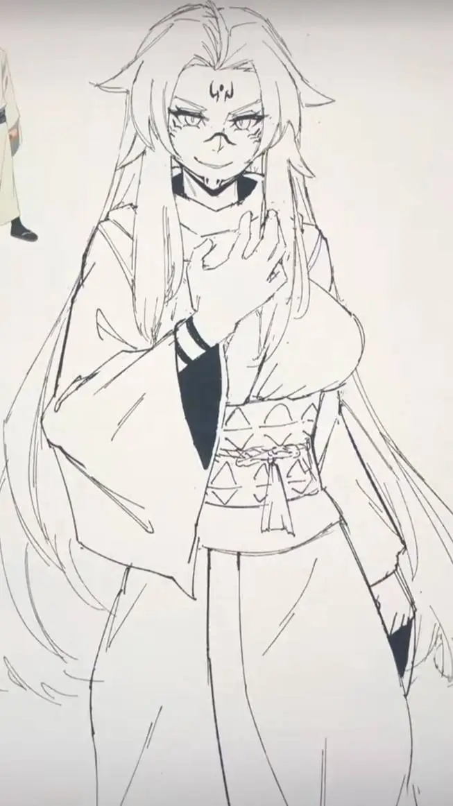 ai character: Female Sukuna background