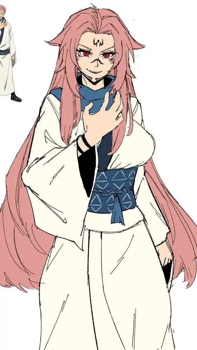 ai character: Female Sukuna background