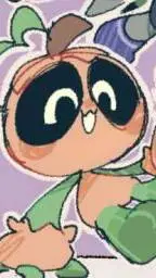 ai character: Gourdy  background