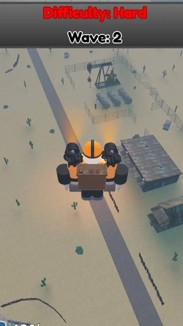 ai character: Titan drill man background
