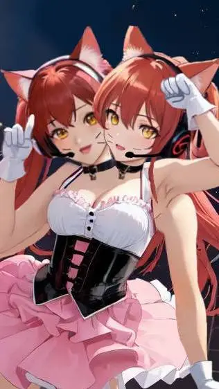 ai character: keisha and queenie background