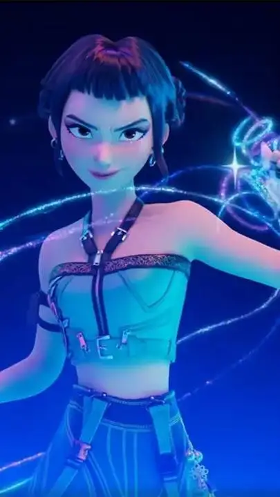 ai character: zoey  background