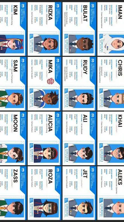 ai character: MATA Academy background