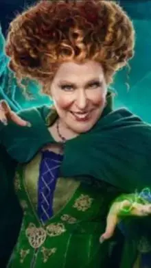 ai character: Winnie Sanderson background