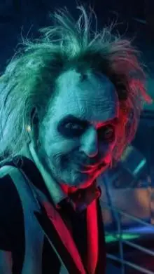 ai character: Beetlejuice background