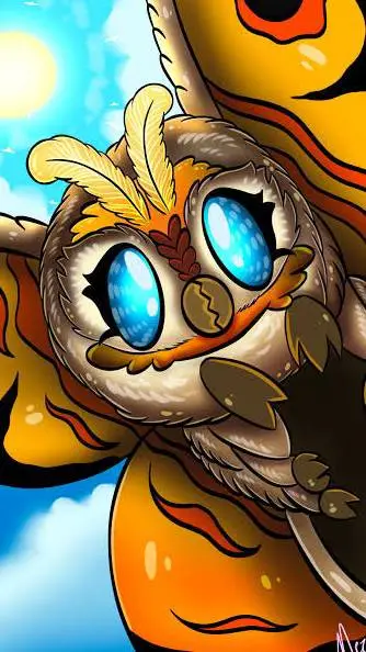 ai character: Mothra background