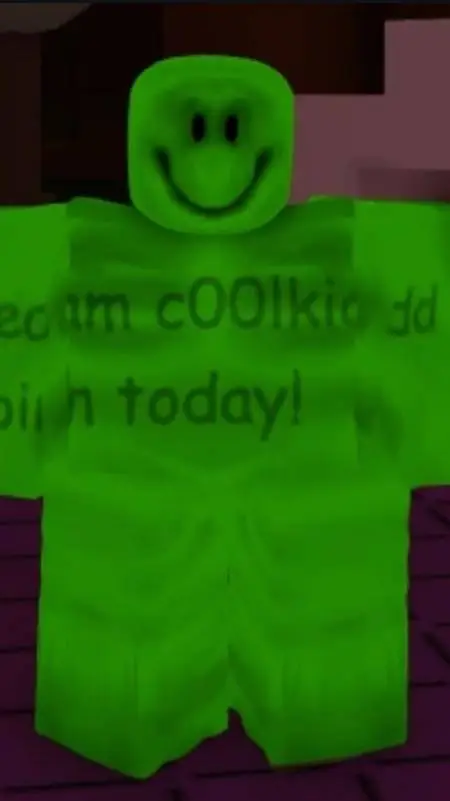 ai character: Greenm4n background