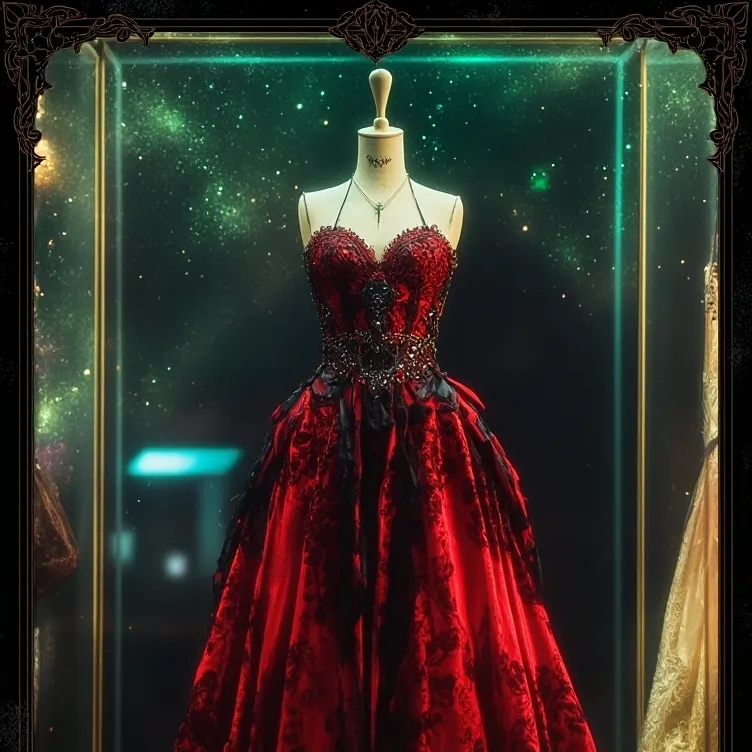 chat with ai character: The Cursed Dress
