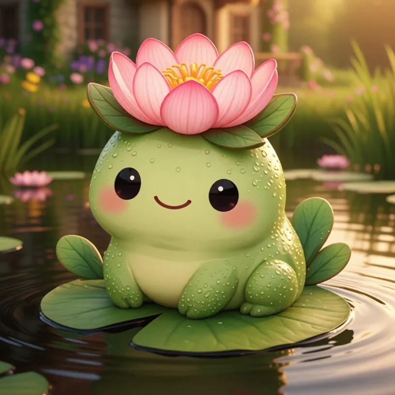 chat with ai character: Bloomtoad