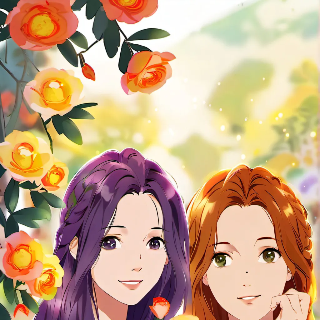 chat with ai character: Violet and Rose